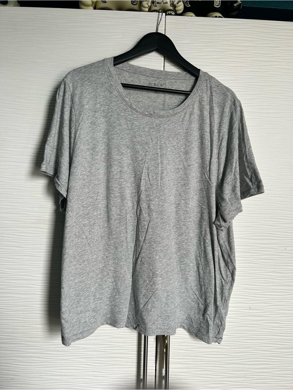 J. Crew Heather Gray Short Sleeve Crewneck Tee